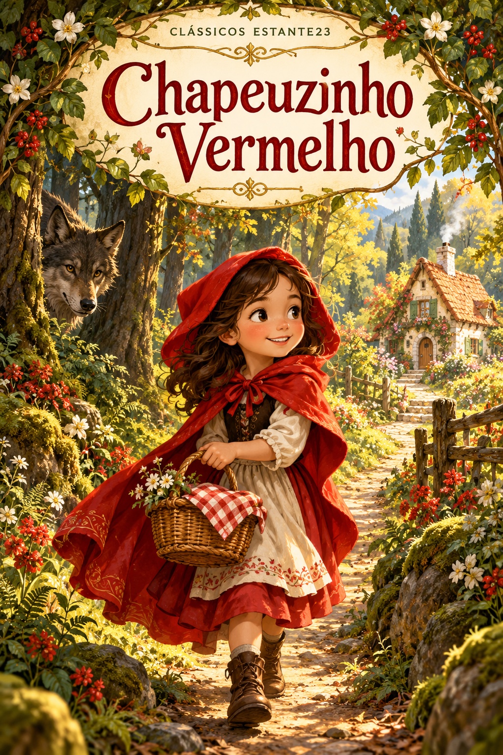 Capa de Chapeuzinho Vermelho