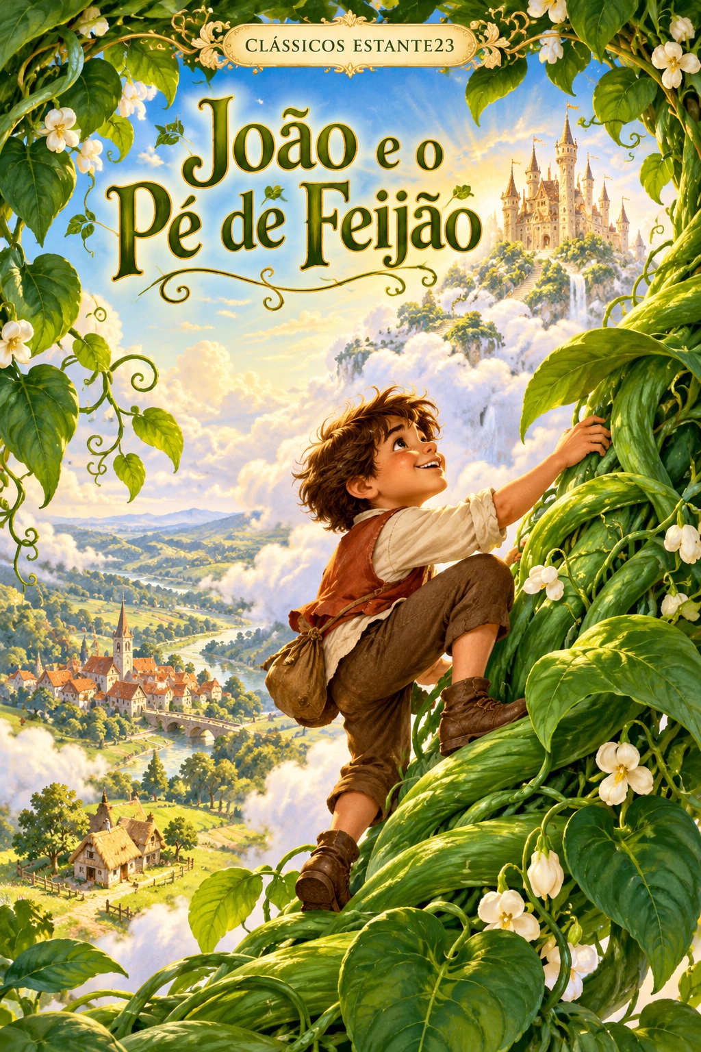 Capa de João e o Pé de Feijão