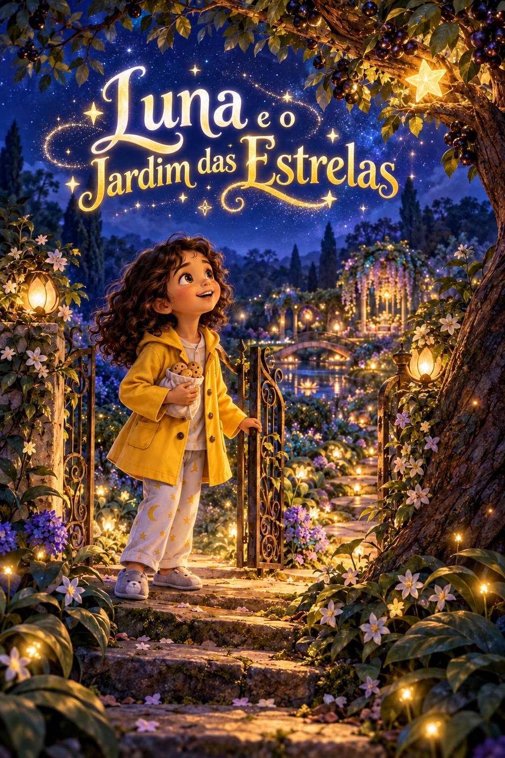 Capa de Luna e o Jardim das Estrelas