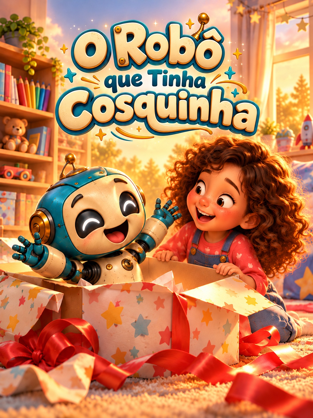 Capa de O Robô que Tinha Cosquinha
